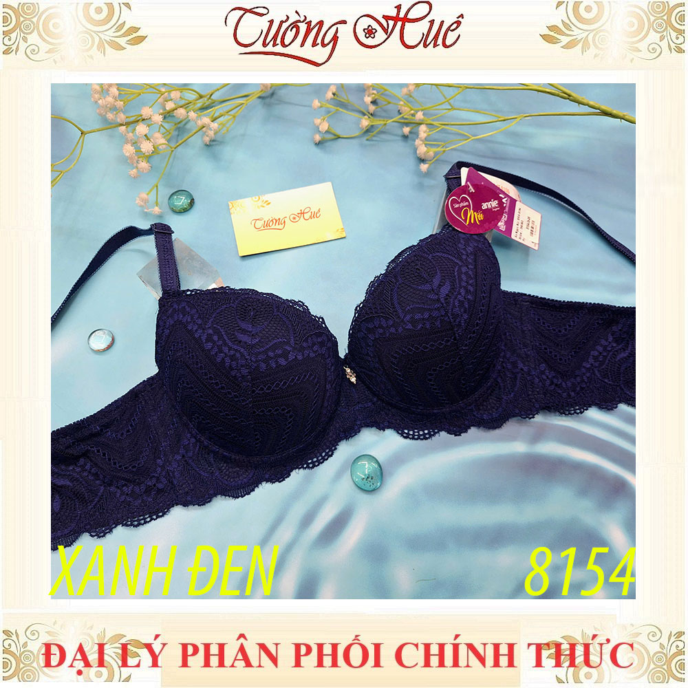 Áo Lót Nữ annie 8154 cao cấp ren mềm mút mỏng vừa có gọng