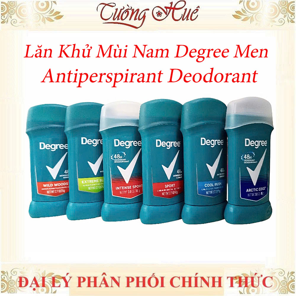 Lăn Khử Mùi Nam Degree Men Antiperspirant nhiều mùi (Có lựa chọn)