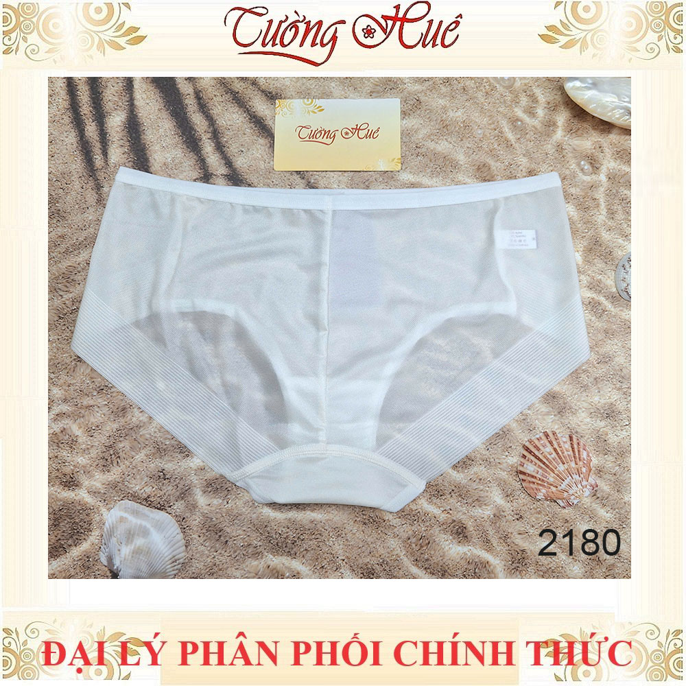 Quần Lót Nữ Thun Lạnh annie QE 2180 Cạp Vừa Viền Mông Không Đường May Đáy Nhỏ Thoáng Mát