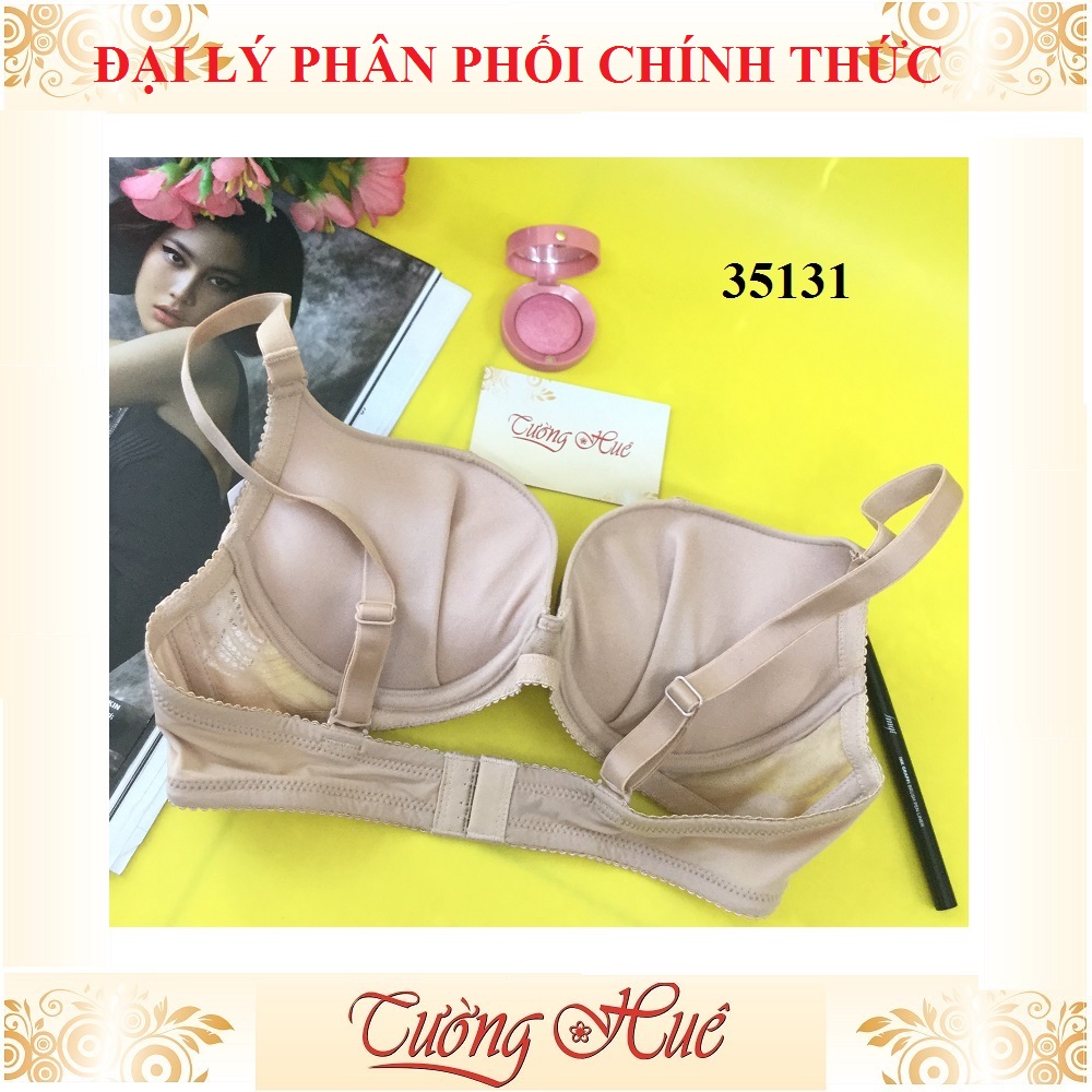 Áo lót nữ Bon Bon BV35131 mút dầy phối ren(4cm)