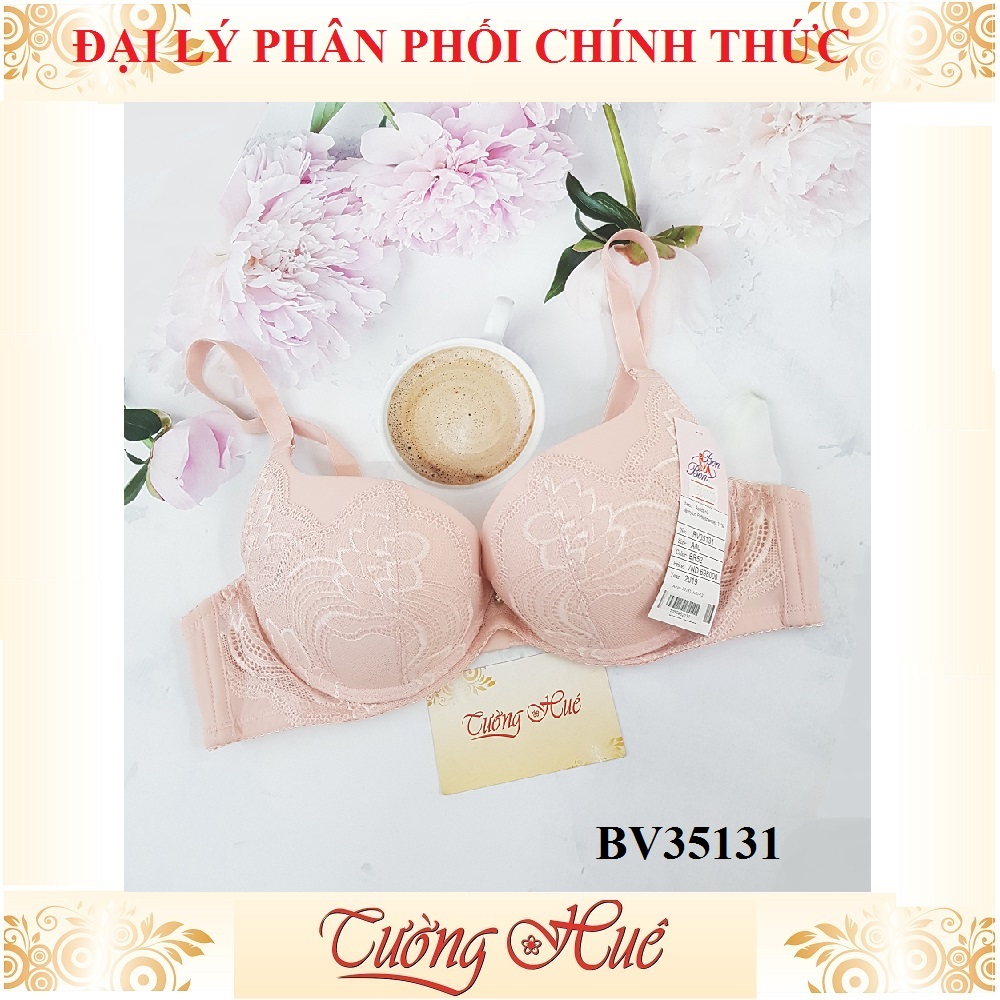 Áo lót nữ Bon Bon BV35131 mút dầy phối ren(4cm)