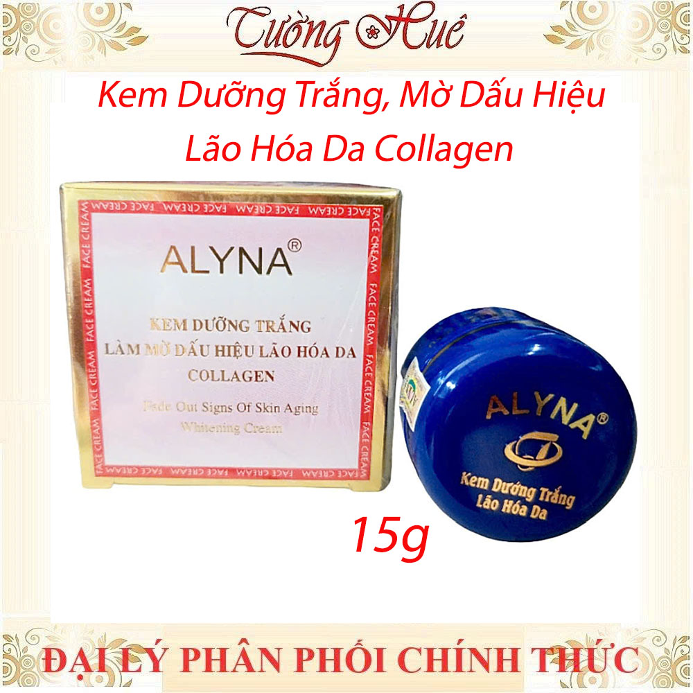Kem Dưỡng Trắng Ngừa Lão Hóa Alyna Whitening-Aging Cream - 15g