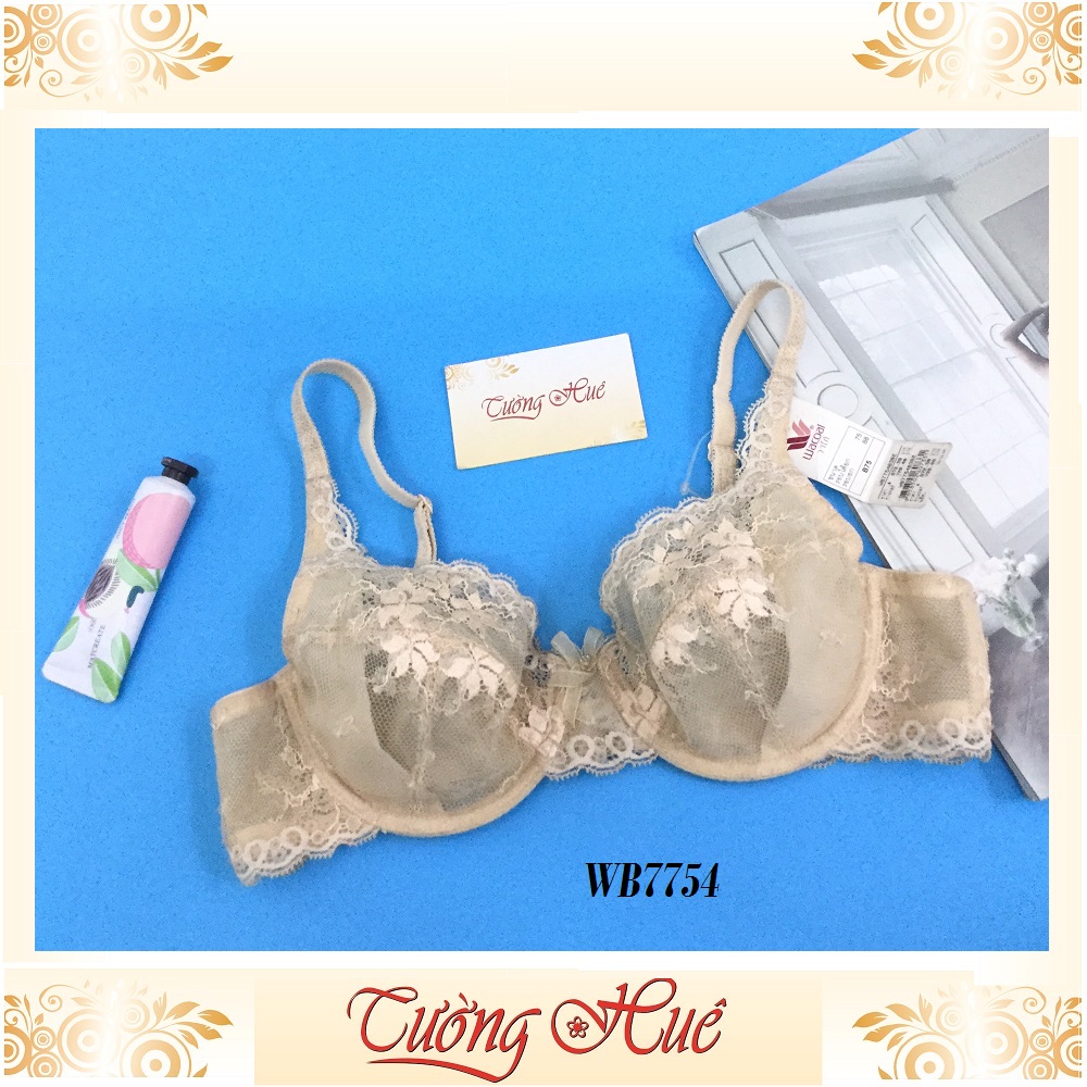 SALE SALE SALE - Áo lót nữ Wacoal WB 7754 ren không mút, có gọng.