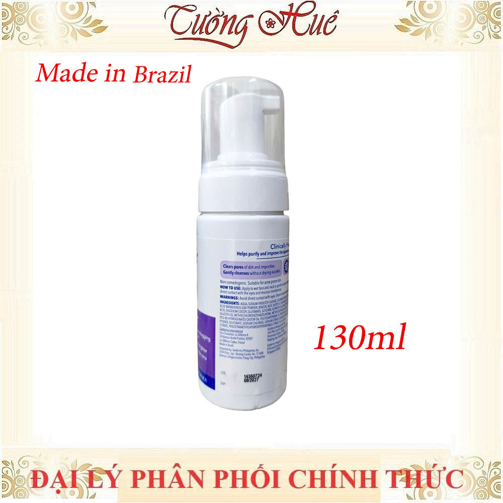 Bọt Rửa Mặt Benzac Sạch Bã Nhờn Dưỡng Ẩm Dịu Da – 130ml