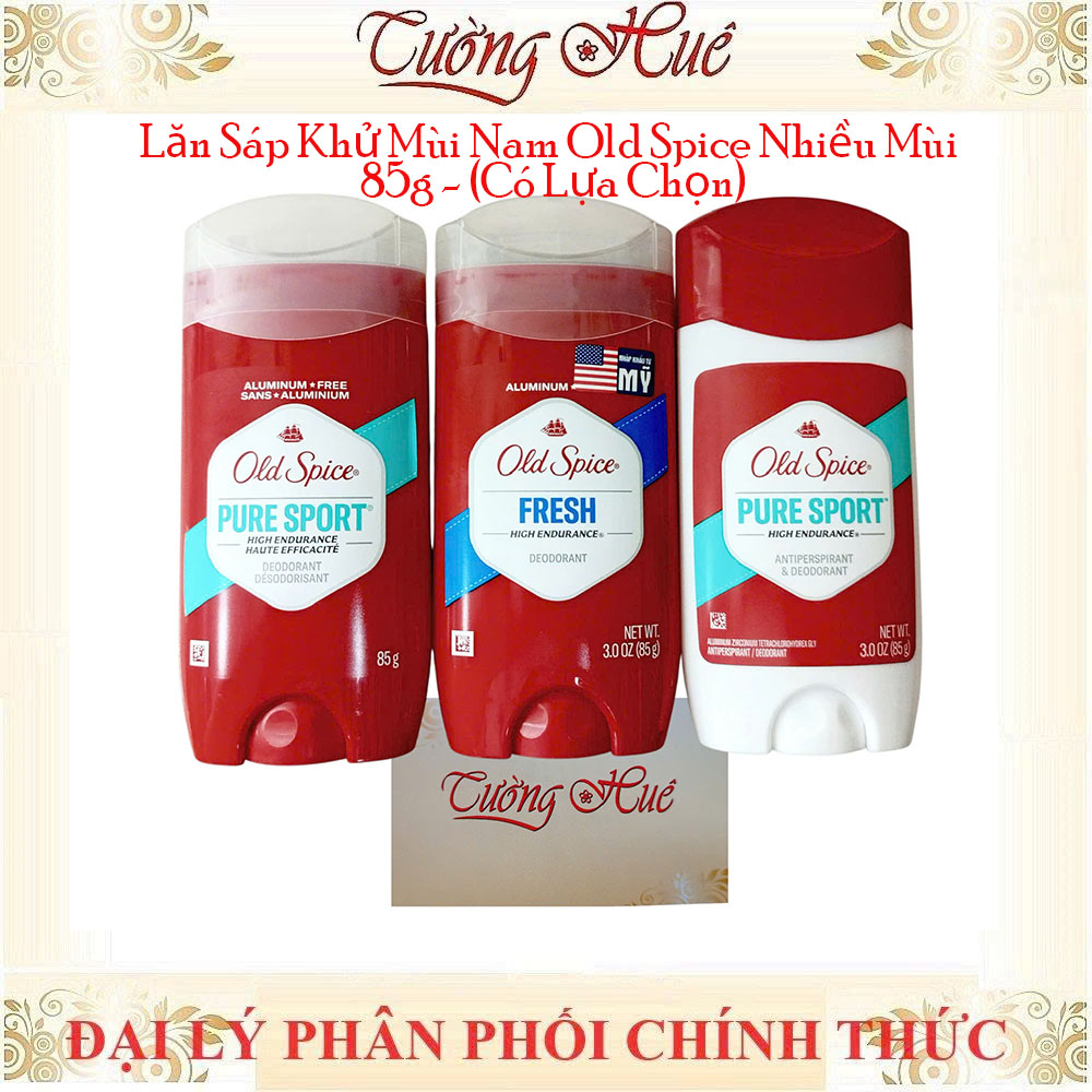 Lăn Sáp Khử Mùi Nam Old Spice Nhiều Mùi 85g - (Có Lựa Chọn)