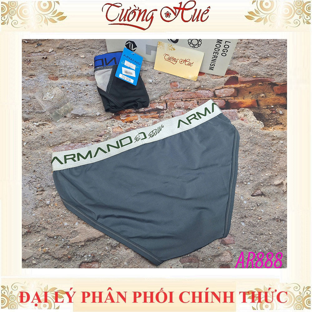 Quần lót nam Armand AR888 thun lạnh lưng bảng to, phối lưới.