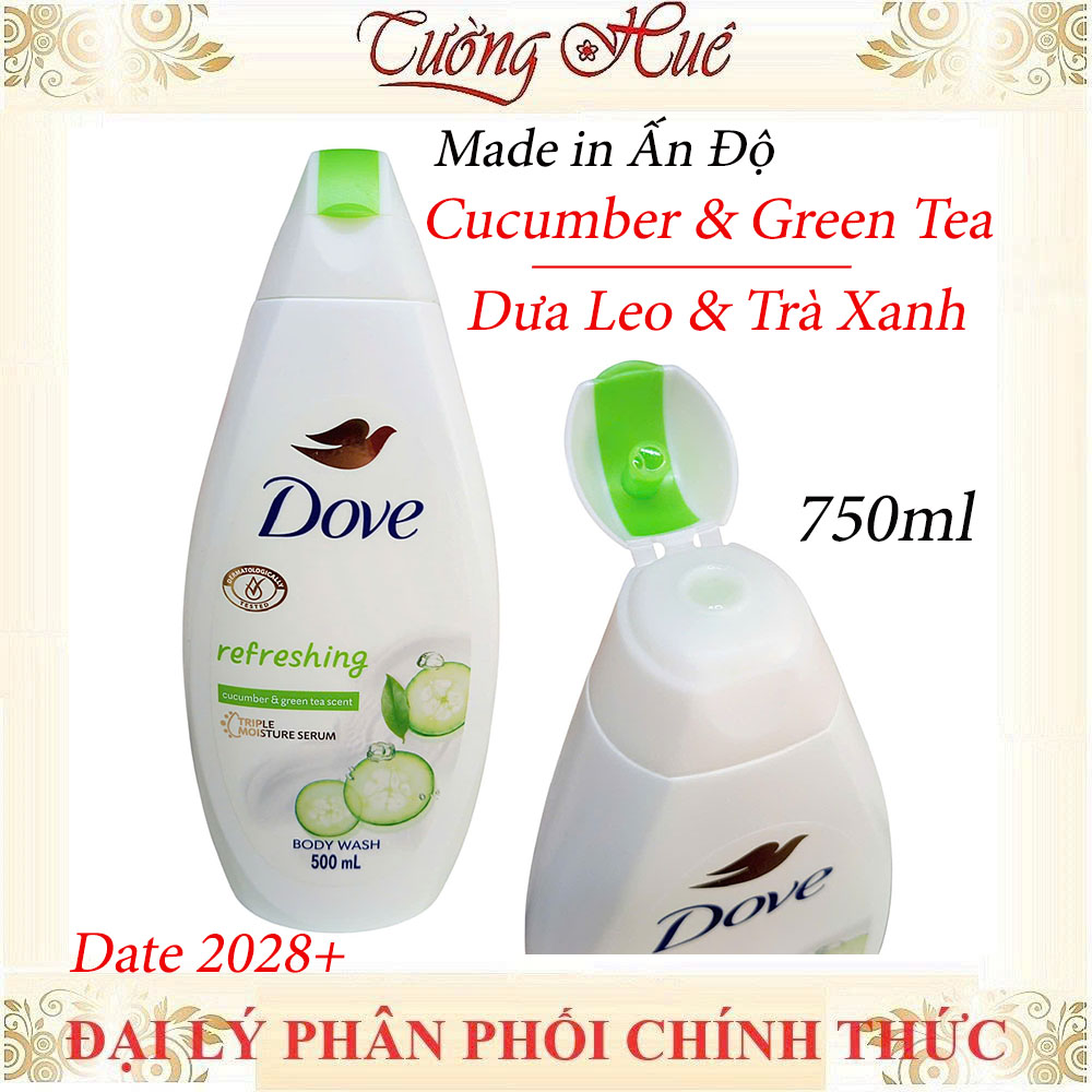 Sữa Tắm Dưỡng Ẩm Dove Đức Nhiều Mùi - 750ml
