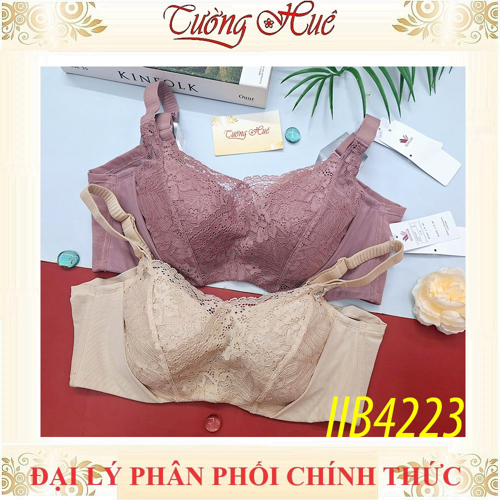 Áo lót nữ Wacoal IIB4223 có gọng nâng vừa size lớn ren mềm