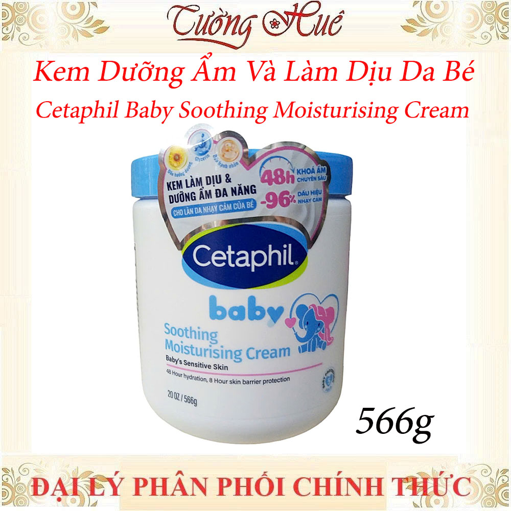 Kem Dưỡng Ẩm Và Làm Dịu Da Bé Cetaphil Baby Soothing Moisturising Cream - 566g