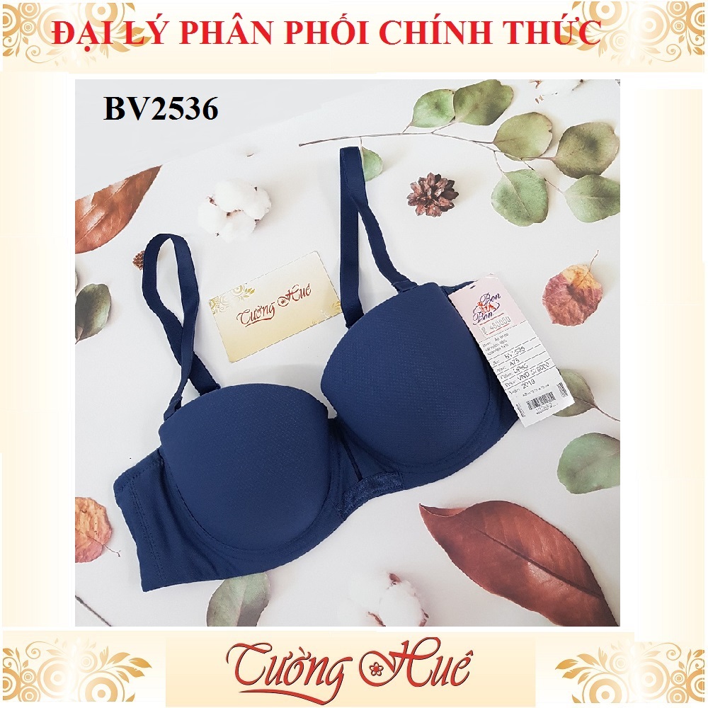 Áo lót nữ Bon Bon BV2535 trơn cúp bầu ngang.