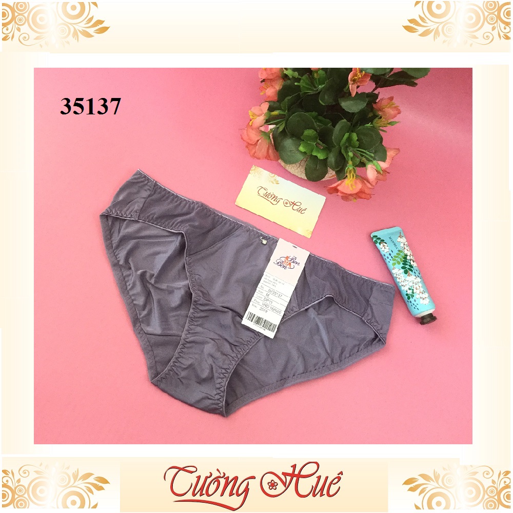 Quần lót nữ BonBon SV35137 trơn phối lưới.