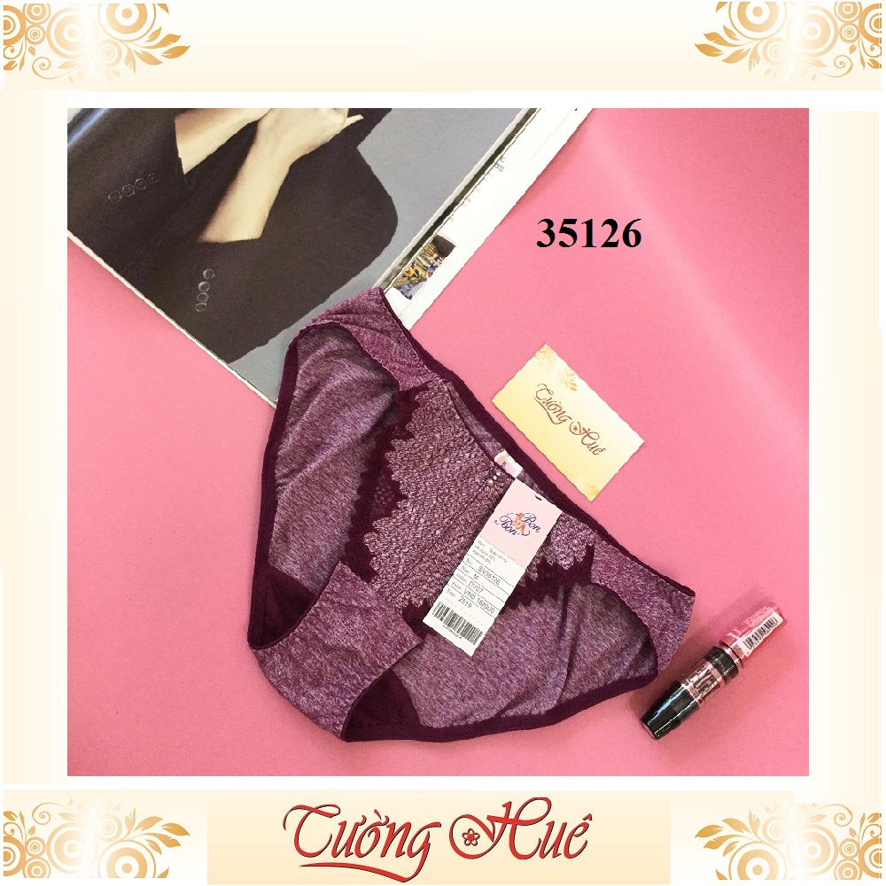 Quần lót nữ BonBon SV35126 phối ren.