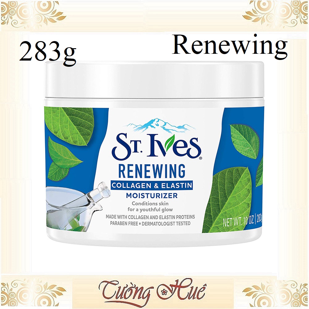 Hủ Dưỡng Thể St.Ives Ngừa Lão Hóa Renewing Moisturizer Collagen & Elastin - 283g