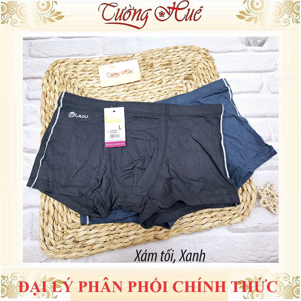 Quần Lót Nam Boxer LADO NV022  Chất Vải Bamboo Mềm Mịn