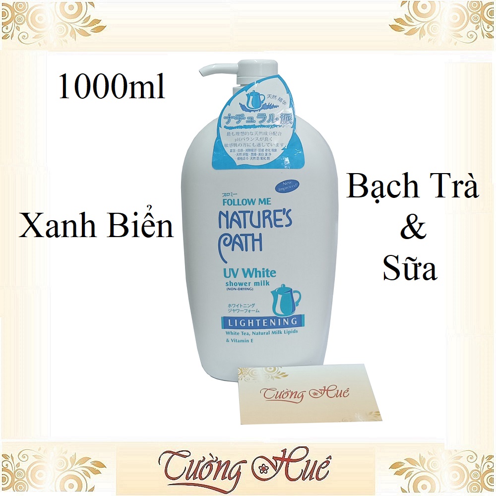 Sữa Tắm Dưỡng Da FOLLOW ME Nature's Path - 1000ml ( Có lựa chọn )