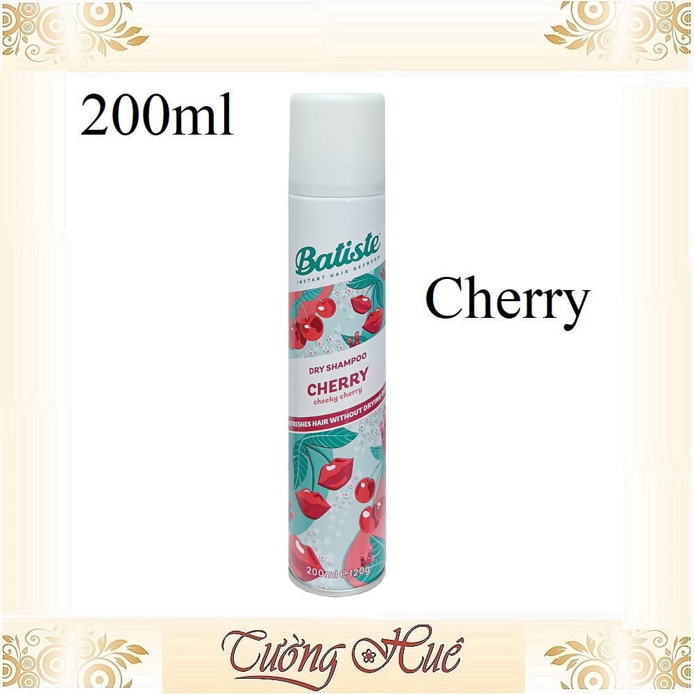 Dầu gội khô Batiste Instant Hair Refresh Dry Shampoo - 200ml