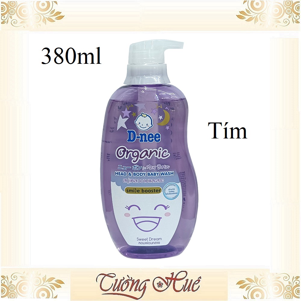 Gel Tắm Gội D-nee Dùng Cho Trẻ Sơ Sinh Nhiều Mùi - 380ml