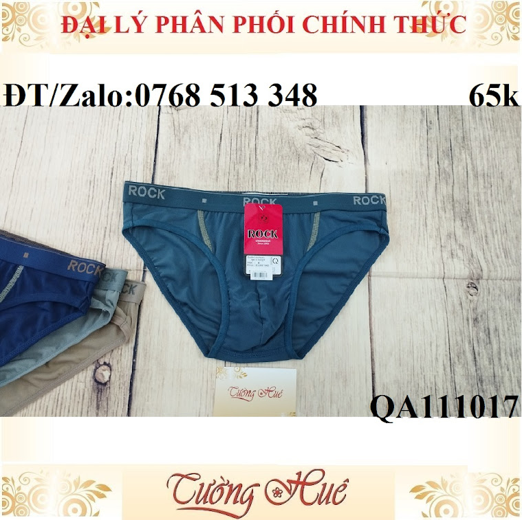 Quần lót nam Rock QA 111017 quần lưới trơn.