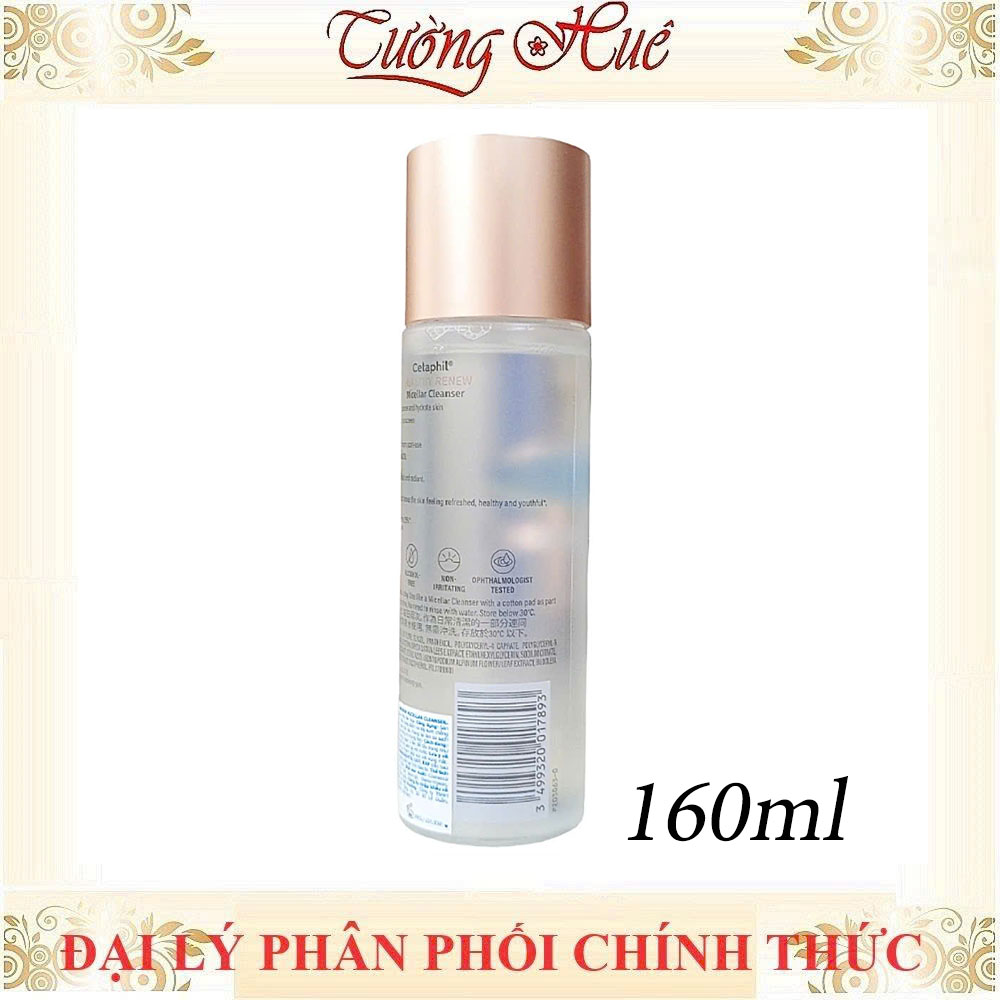 Nước Tẩy Trang Cetaphil Healthy Renew Micellar Cleanser Làm Sạch Dịu Nhẹ Cho Da Nhạy Cảm 160ml