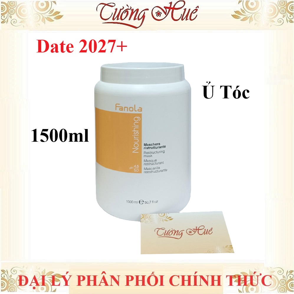 Dầu Gội - Ủ Tóc - Dầu Dưỡng Phục Hồi Tóc Hư Tổn Fanola Nutri Care ( Vàng )