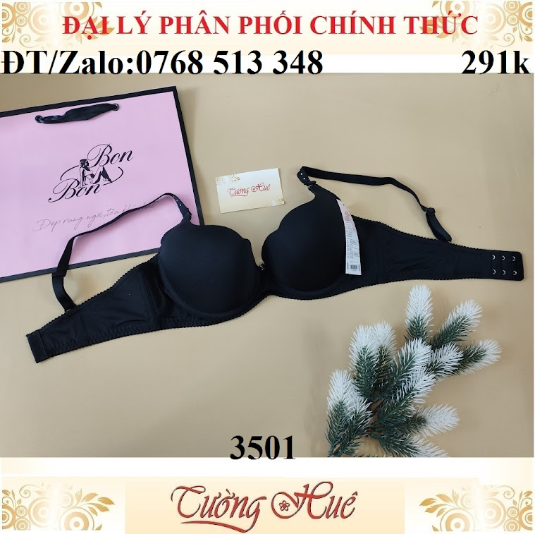 Áo lót nữ Bon Bon BSCB 3501 áo ngực mút mỏng trơn