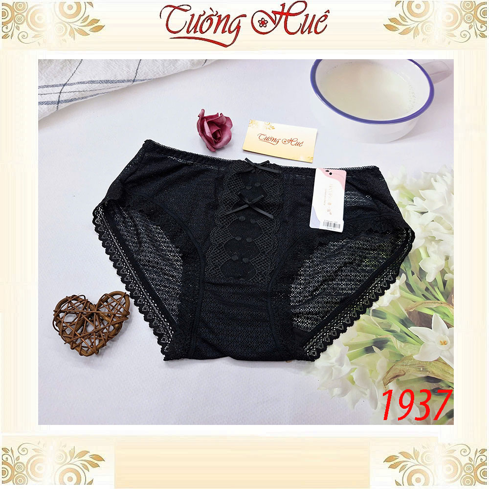 Quần Lót Nữ NAYIPAI 1937 Lưới Ren Hai Nơ FreeSize