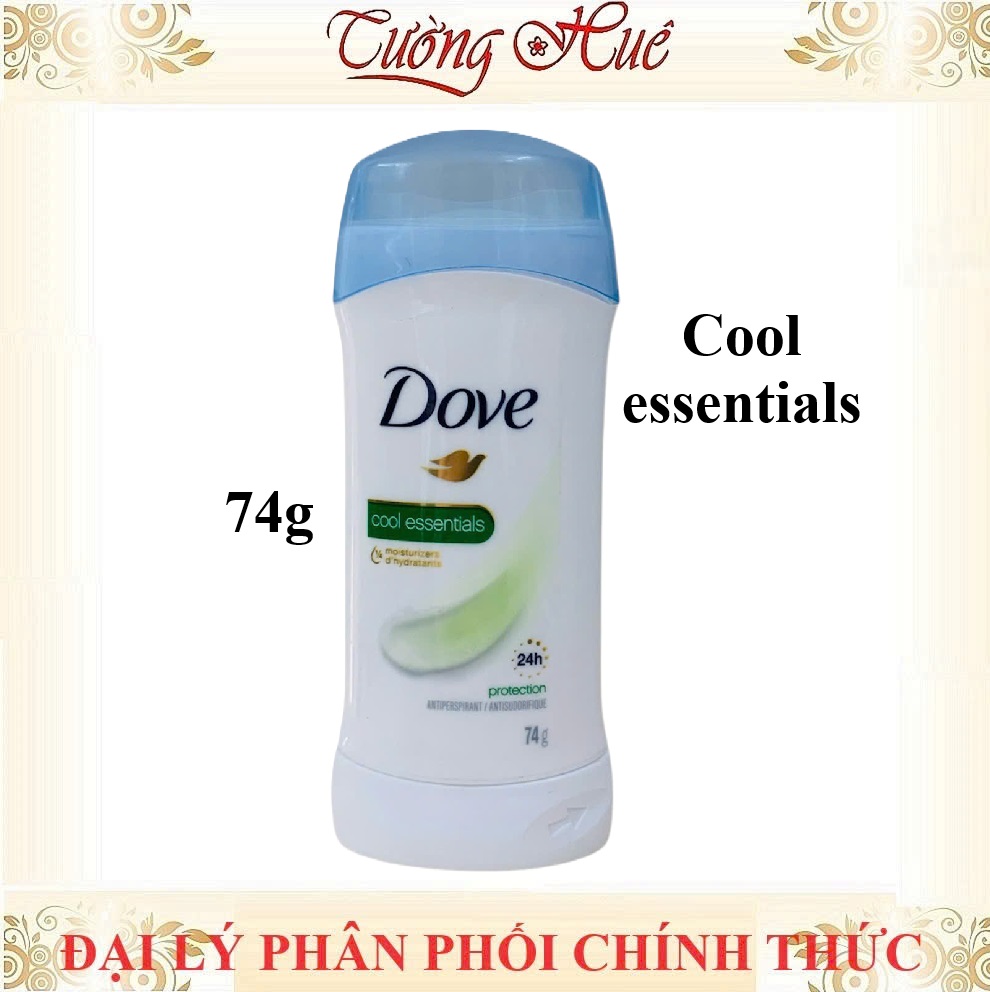 Lăn khử mùi nữ Dove Anti-Perspirant Deodorant 24H - 74g (Nhiều Mùi Lựa Chọn)