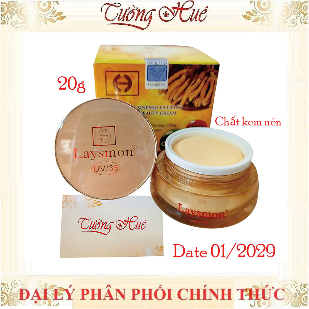 Kem dưỡng trắng da Laysmon Đông trùng hạ thảo UV/35 4in1 - 20g