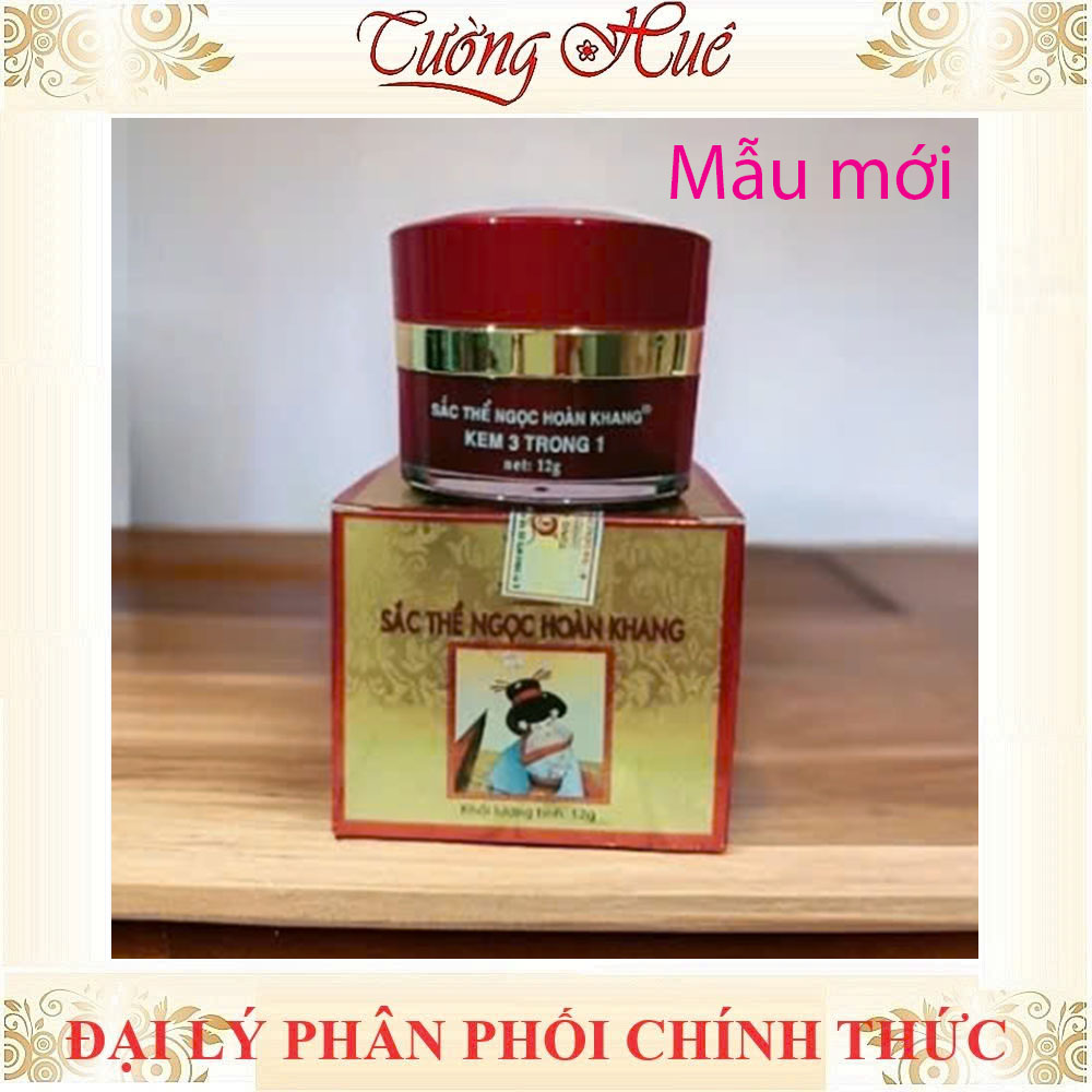 Kem Sắc Thể Ngọc Hoàn Khang Vip 3 trong 1 - 12g
