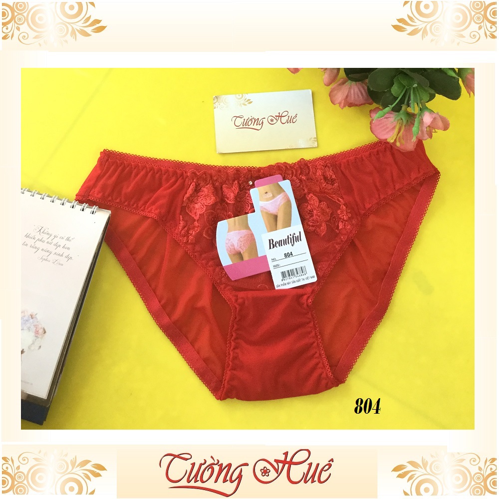 Quần lót nữ Beautiful 804 quần lót ren lưới L MÀU NGẪU NHIÊN.