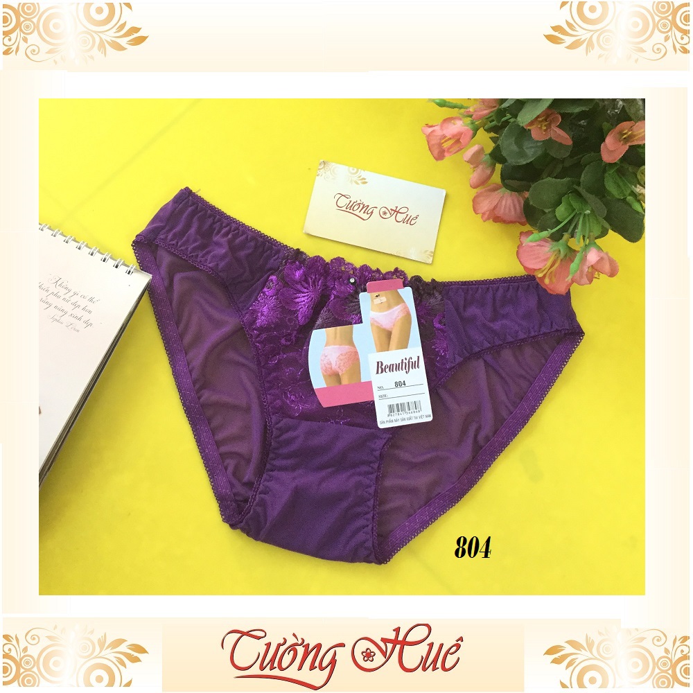 Quần lót nữ Beautiful 804 quần lót ren lưới L MÀU NGẪU NHIÊN.