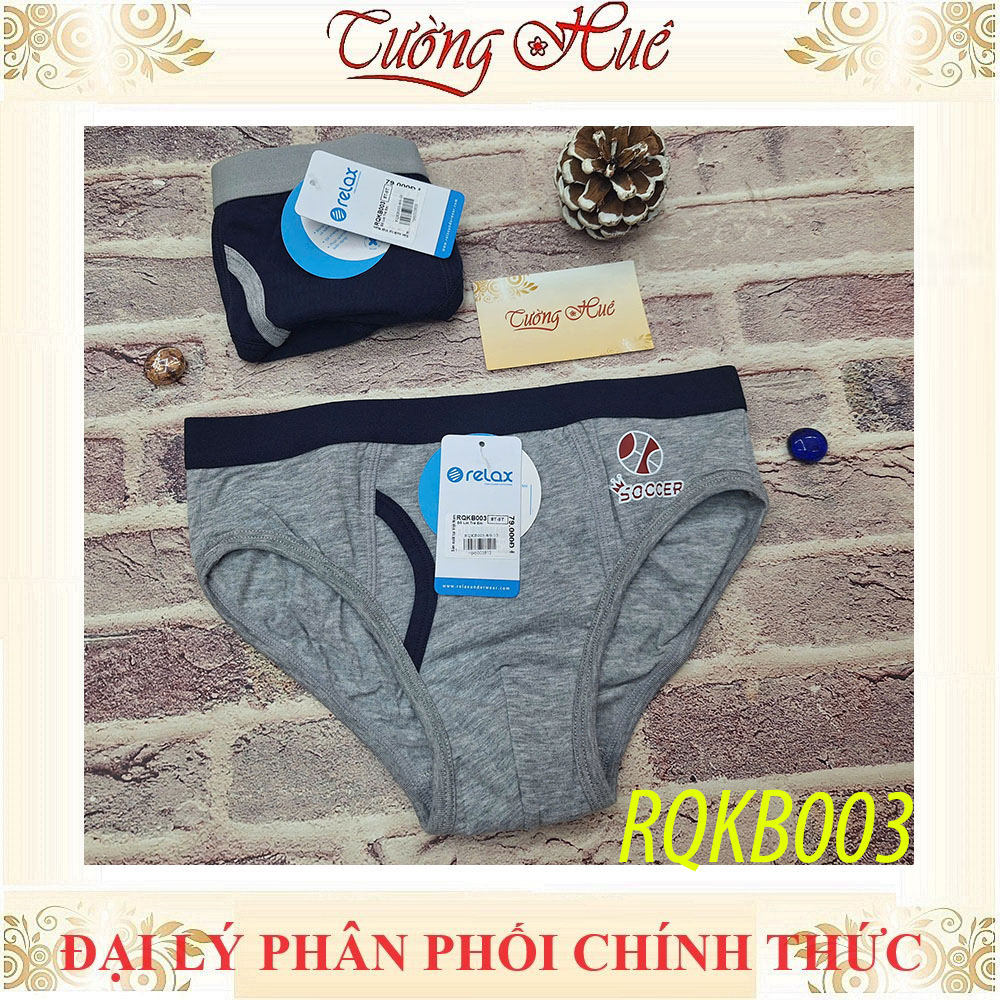 Quần lót bé trai Relax RQKB003 6T-13T Thun Cotton Cao Cấp.