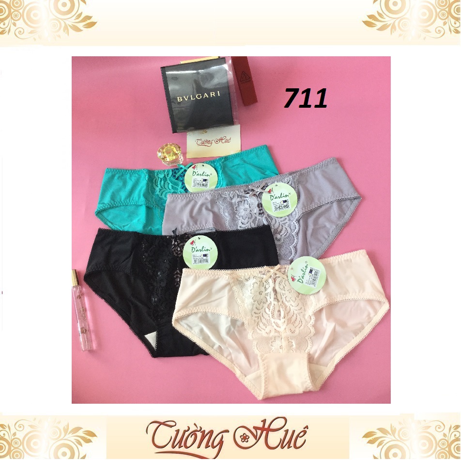 Quần lót nữ Darlin DL711 phối ren.