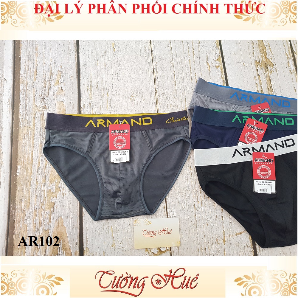 Quần lót nam Armand AR102 lưng bảng to, lỗ thông hơi.