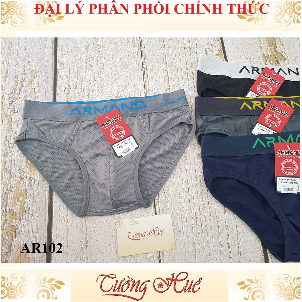 Quần lót nam Armand AR102 lưng bảng to, lỗ thông hơi.