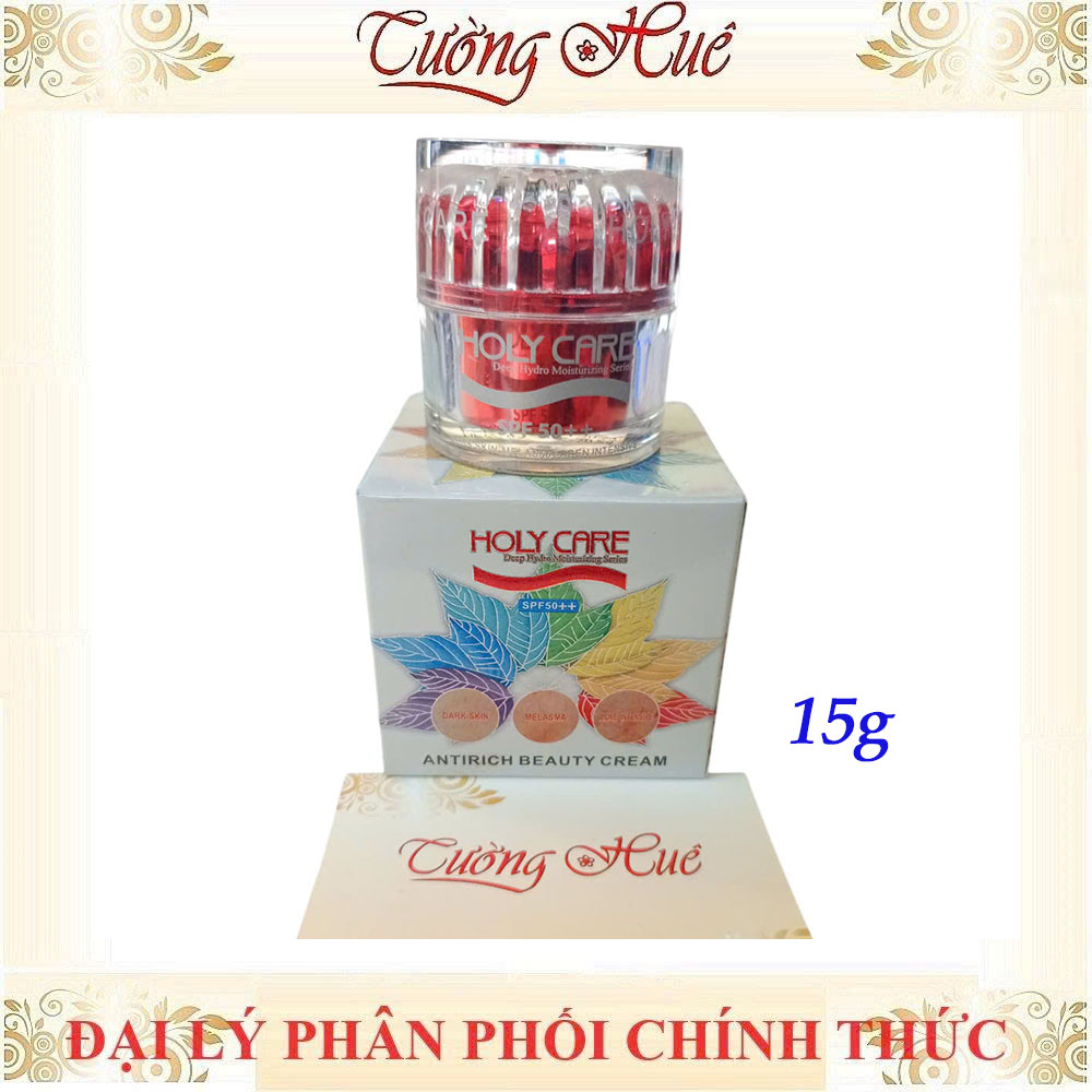 Kem Holy Care Dưỡng Trắng Da Mờ Nám 3 Chiếc Lá - 15g