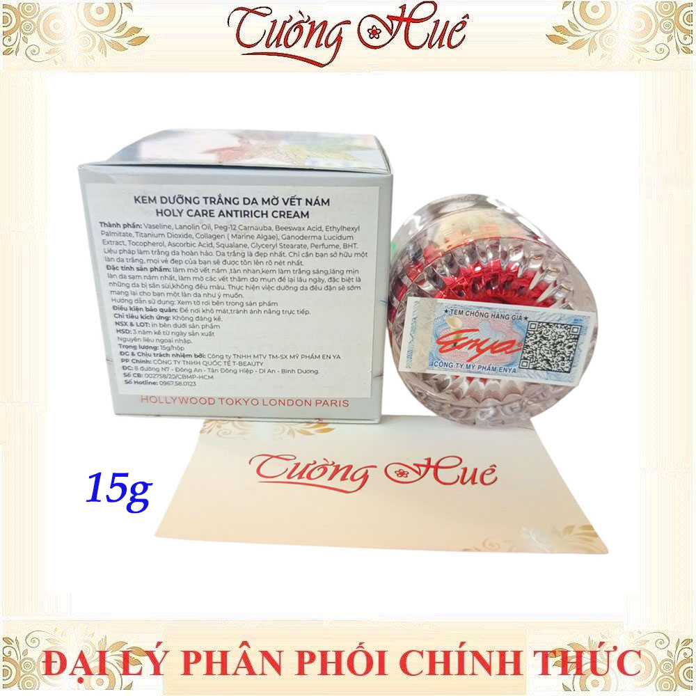 Kem Holy Care Dưỡng Trắng Da Mờ Nám 3 Chiếc Lá - 15g