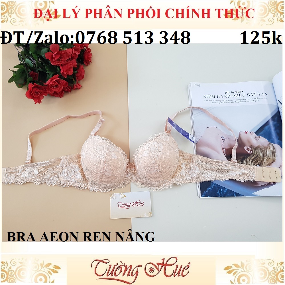Áo lót nữ Bra Aeon áo ngực ren nâng.