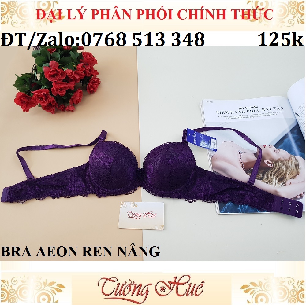 Áo lót nữ Bra Aeon áo ngực ren nâng.