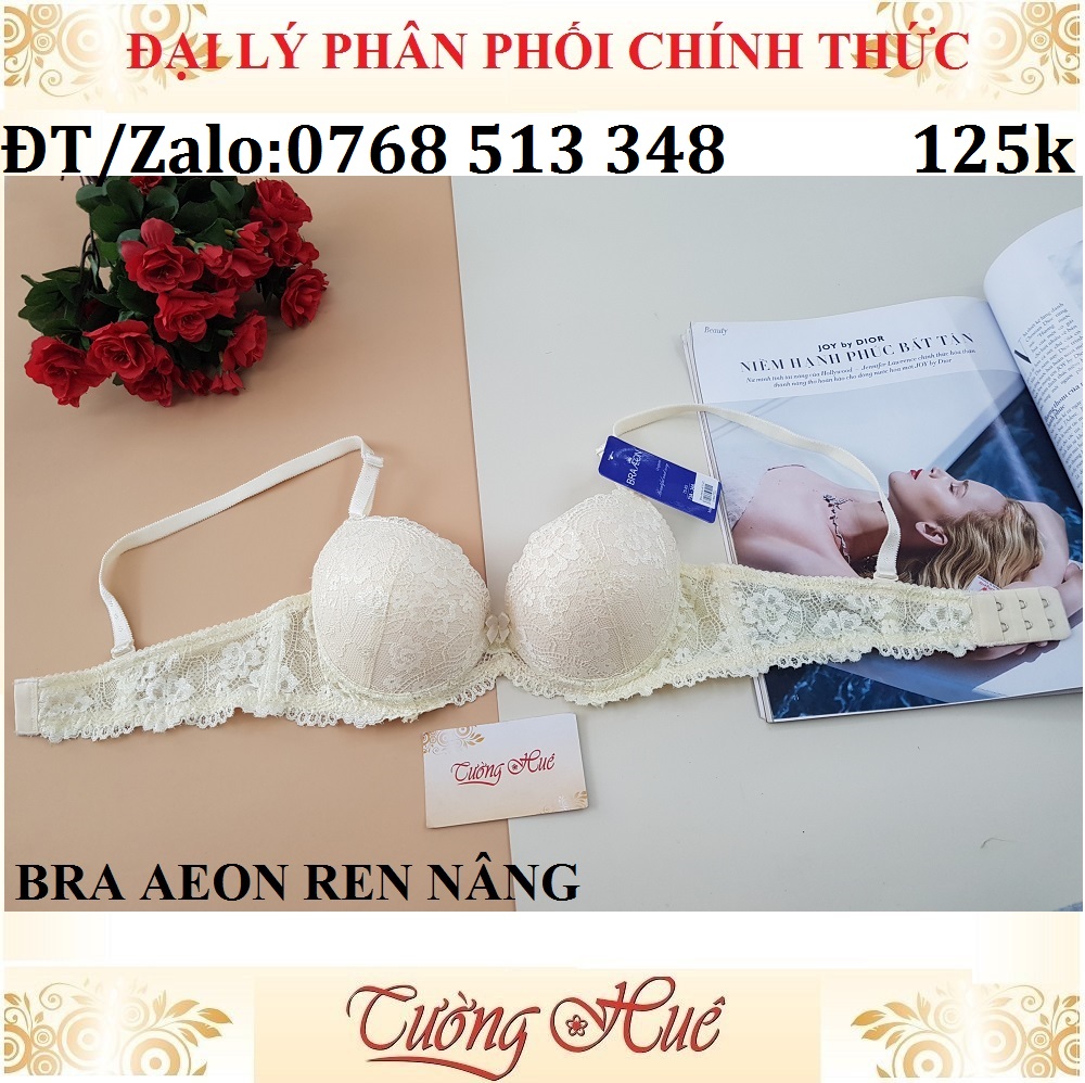 Áo lót nữ Bra Aeon áo ngực ren nâng.