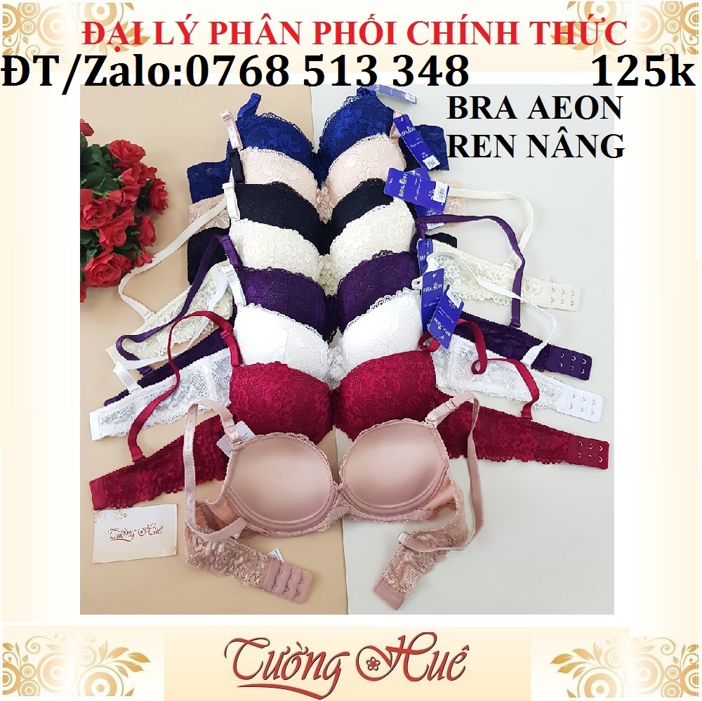 Áo lót nữ Bra Aeon áo ngực ren nâng.