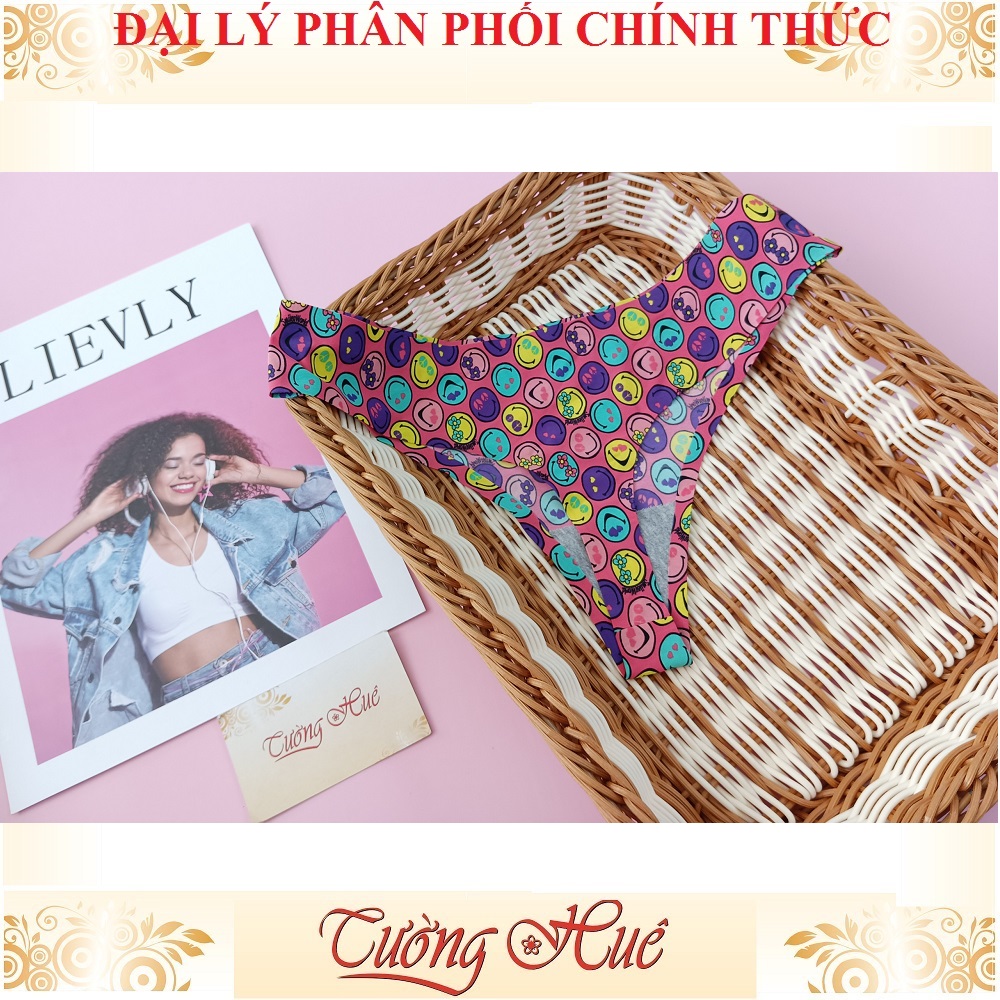 Quần lót nữ lọt khe su họa tiết freesize MÀU NGẪU NHIÊN.