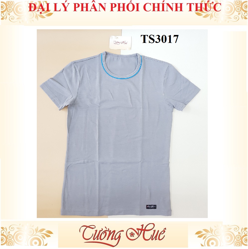 Áo lót nam Malefix Paris TS3017 áo có tay cổ tròn viền màu.