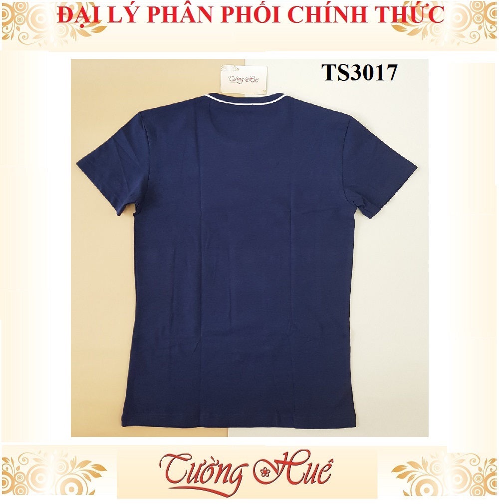 Áo lót nam Malefix Paris TS3017 áo có tay cổ tròn viền màu.