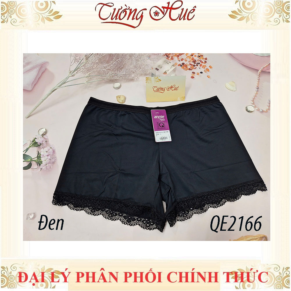 Quần Đùi Mặc Váy annie 2166 Ngắn Thun Lạnh Viền Phối Ren