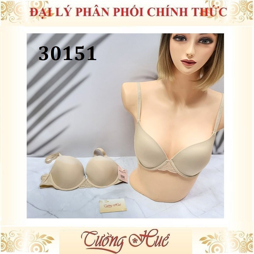 Áo lót nữ Marguerite 30151 Có Gọng Trơn Mút Mỏng 2 Móc Cài.