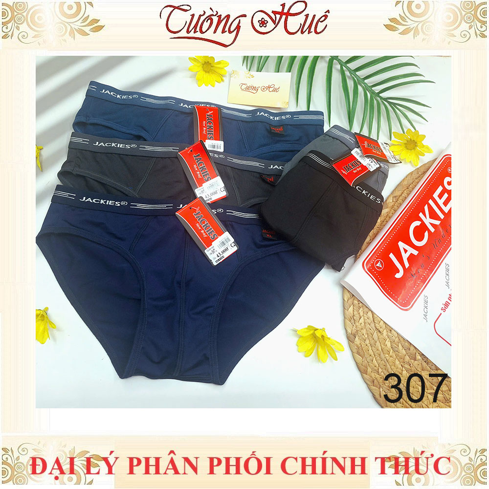 Quần Lót Nam Jackies 307 Cotton Thun  Co Dãn 4 Chiều Bản Lưng Nhỏ Thời Trang.
