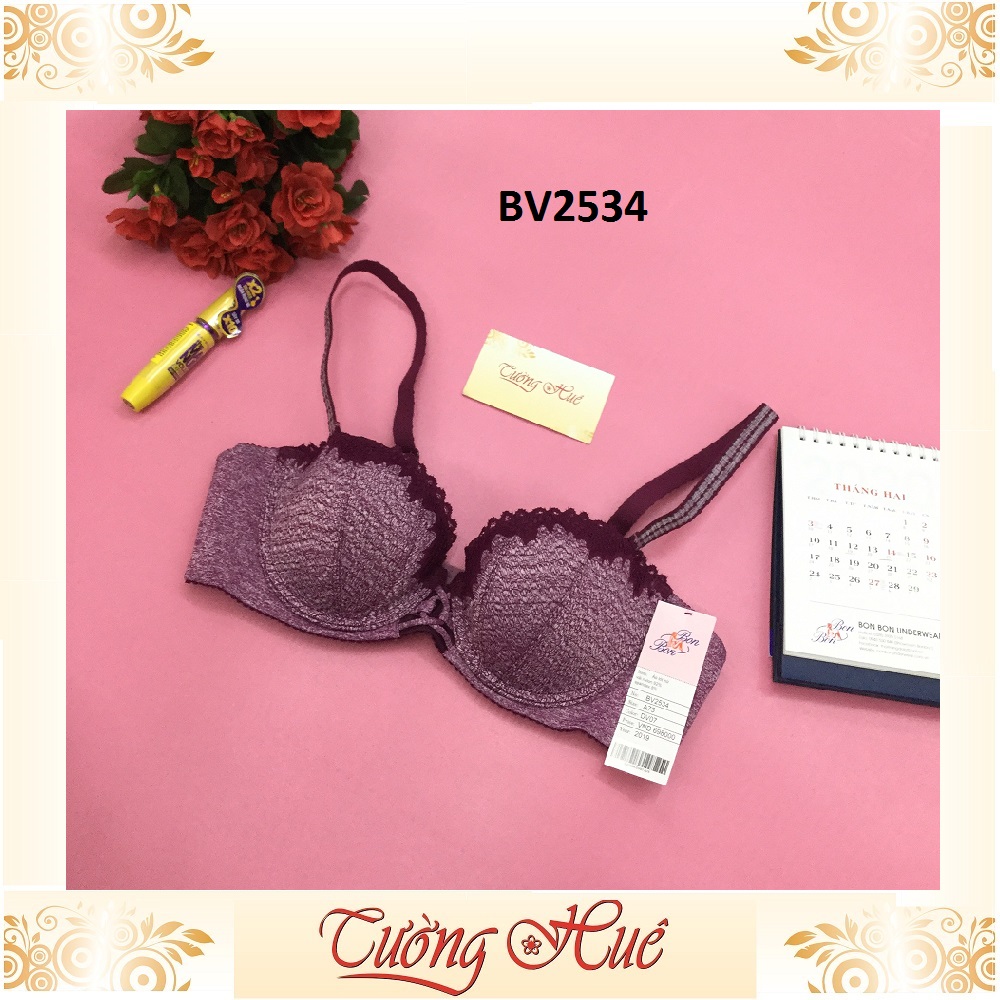 Áo lót nữ Bon Bon BV2534 dầy nâng bầu ngang.