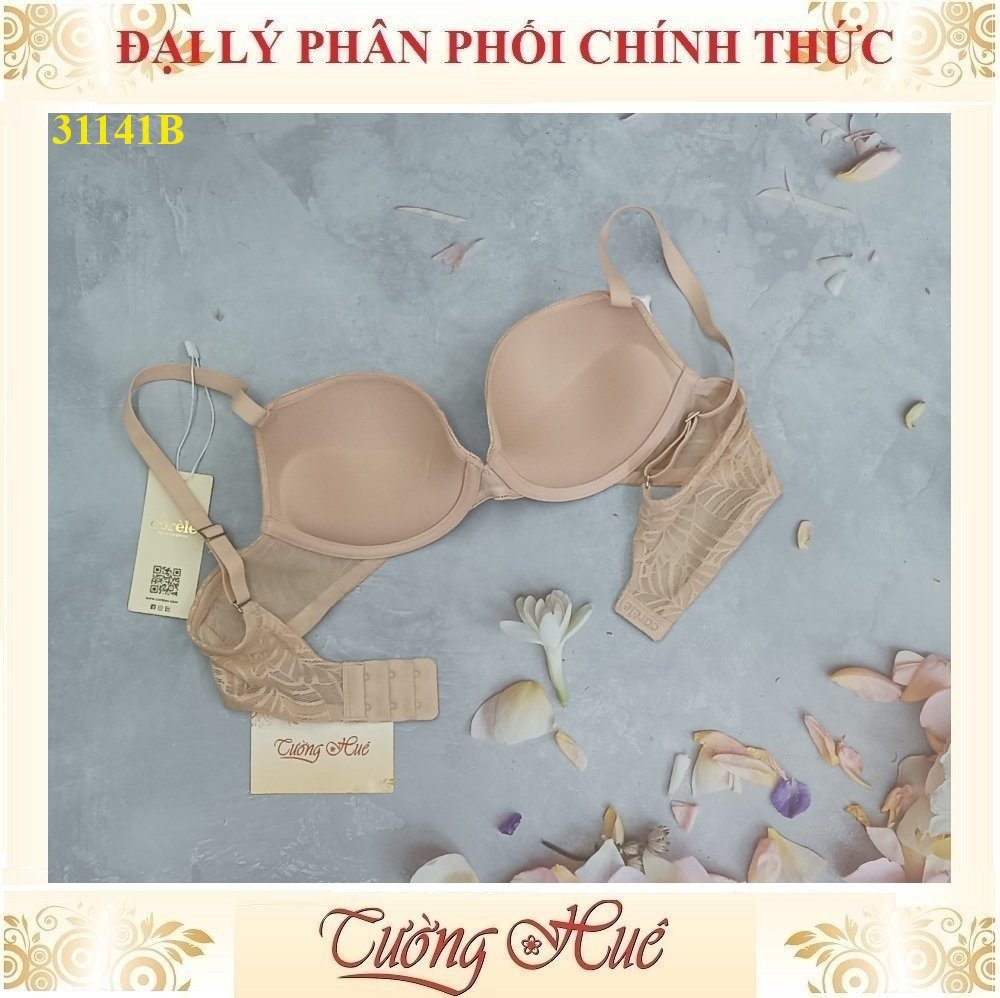 Áo lót nữ Corèle V. 31141B Có Gọng Mút Vừa Nâng Ngực Phối Ren Lưới.