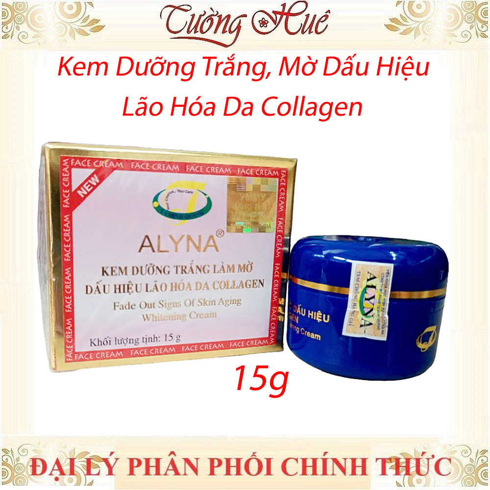 Kem Dưỡng Trắng Ngừa Lão Hóa Alyna Whitening-Aging Cream - 15g